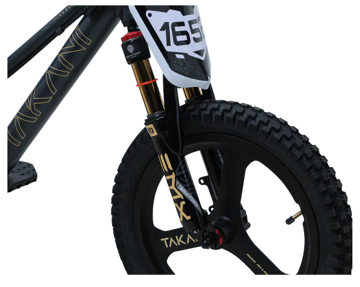 350W TAKANI Electric Balance Bike 16'' - TK1652-RS Matte Charcoal - Image 5