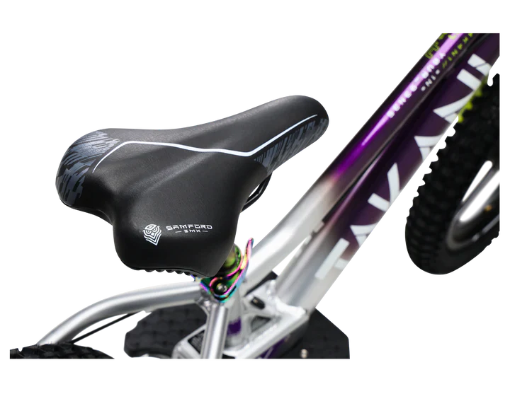 350W TAKANI Electric Balance Bike 16'' - TK1652-RS Plum Silver - Image 6