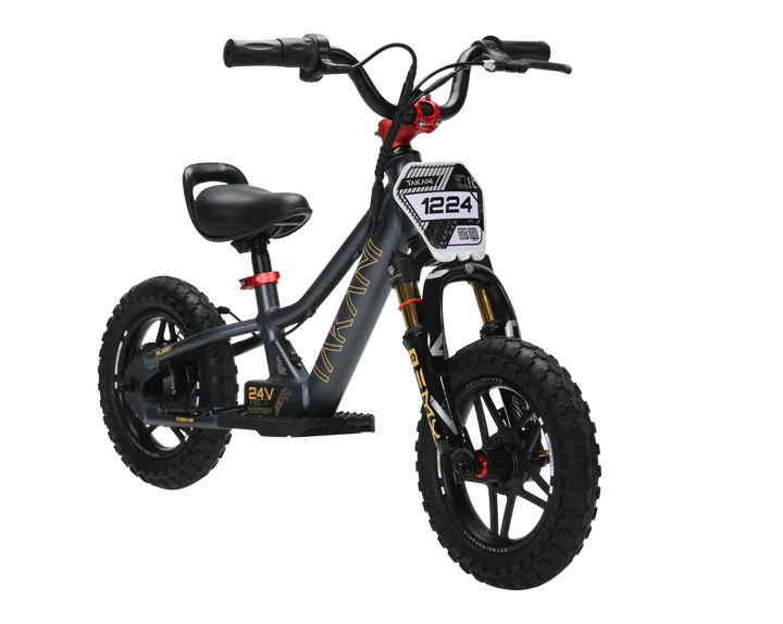 Takani Electric Balance Bike 12'' - TK1224-RS Matte Charcoal - Image 6