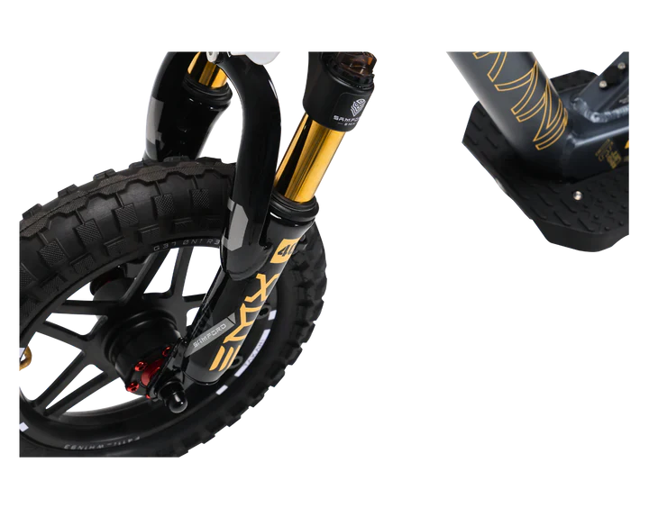 Takani Electric Balance Bike 12'' - TK1224-RS Matte Charcoal - Image 7