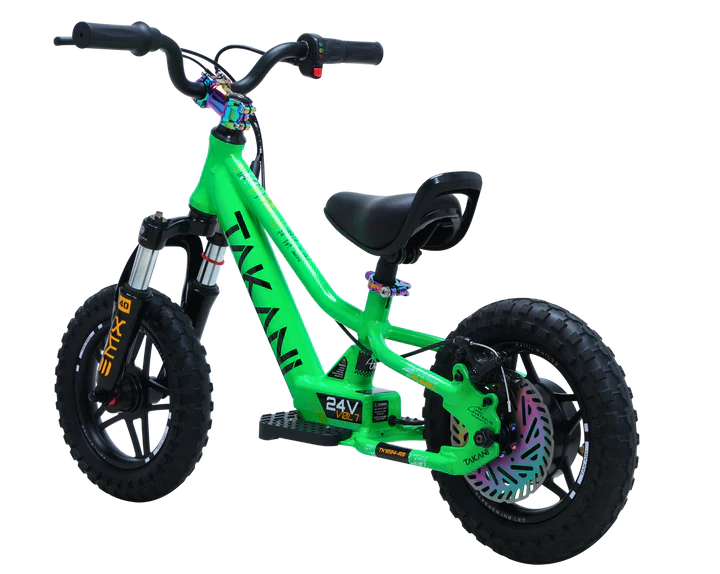 Takani Electric Balance Bike 12'' - TK1224-RS Sparkle Green - Image 7